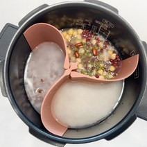 실리콘 이유식 밥솥 칸막이 전기밥솥 6~10인용 밥솥나눔칸 쿠쿠 쿠첸 호환 오렌지브릭