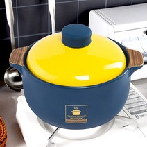 LEYDUN 내열냄비 뚝배기 2.8L 3.8L 4.8L, 용량 2810ML 2-4인용