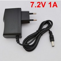 전기 전력공급장비 1PCS 4.2V 8.4V 12.6V 13.8V 21V 1A 1000mA 폴리머 리튬 배터리 충전기 전원 어댑터 듀, 옵션.05 7.2V 1A_옵션.01 EU plug