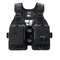 시마노 (SHIMANO) 라이프 재킷 플로팅 베스트 게임 베스트 라이트 VF-068T 프리 블랙