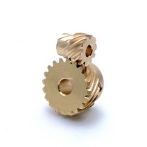 웜기어 베벨기어 저속모터 감속기 정밀 0.5M 10T-30T 45 도 왼손잡이 헬리컬 기어 비틀 거리는 낚시꾼 세트, 01 10 Teeth_05 6mm