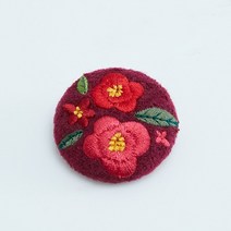 작은소녀상 [평화의 소녀상 확산프로젝트] 동백자수브로치