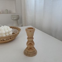 인테리어 촛대 캔들홀더 나무 촛대 홀더 웨딩 홈 스파 레이키 아로마 테라피 양초 494bEA4c8, 03 4x2.48 inch