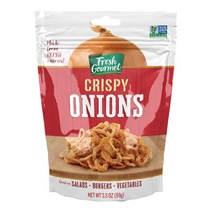 프레쉬고메 크리스피 어니언 99g 6팩 Fresh Gourmet Crispy Onions Lightly Salted
