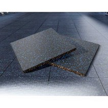 헬스장 고무매트 고무장판 층간소음 바닥 방음매트 소음방지 방진매트, 01 50x50-1.5cm 블랙 블루