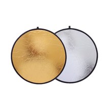 라운드 휴대용 접이식 110cm 반사판 조명 장비 라운드 라이트-72394EA, 본상품선택, 본상품선택