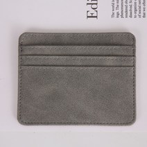 New Multi Slot Artificial Pu Credit Card Case Mini Id Holder Small Purse for Man Women Slim Wallet B