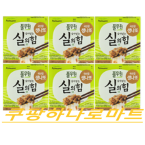 (풀무원)살아있는 실의힘 국산콩 생나또49.5gX2입 6팩 멀티아이스박스
