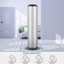 무드등가습기 자취방 LED무드등 Namste 와이파이 칼럼 홈 향수 디퓨저 아로마 향기로운 가정용 공기 청정기 호텔 전기 오아시스, 1.Silver - 미국