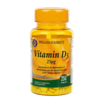 Holland & Barrett 홀랜드앤바렛 비타민 D3 25ug 250정, 1개