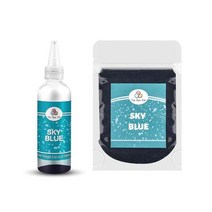 페브릭염료 옷염색 천염 원단 옷감 쪽 청바지 모자 의류 염색 타이 면 나일론 다기능 안료 엔틱 옷 개조 2g, 41.SKY BLUE - 2G Bottled