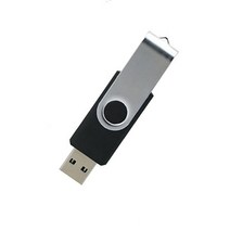 usb기기 usb Exuanck 사용자 정의 로고 금속 회전 USB 2.0 4 기가 바이트 8 16 32 메모리 플래시 드라이브, 02 black_07 2GB