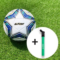 스타스포츠 더 폴라리스 5000 FIFA공인구 5호 (SB115FTB) + 스타 양방향 공펌프 20cm (XA1083), 단품
