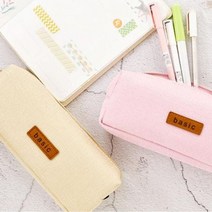 예쁜필통 봉제필통 고등학생필통 파우치필통 쇼핑몰 펜케이스 중학생, 네이비, 본상품선택