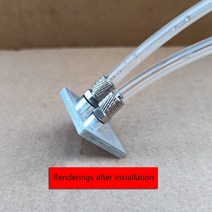 전기라디에이터 방열기 캠핑용라디에이터 1pc 알루미늄 칩셋 방열판 확산 액체 수냉 핀 방열판 쿨러 20mm30mm40mm 핸드폰 실버, 20mm