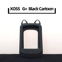 자전거속도계 XOSS G 보호 케이스 실리콘 커버 호환 Xoss PLUS 자전거 컴퓨터 무선 GPS 속도계, 01 Black cat ears