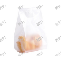 봄91 M형 스탠드 반투명 실링봉투 소, 50개입, 4개