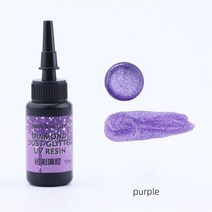 에폭시레진 24 색 10ML UV 수지 접착제 키트 드릴 플래시 에폭시 세트 자외선 경화 DIY 진주 광택 보석 만들기 용품, [07] 23