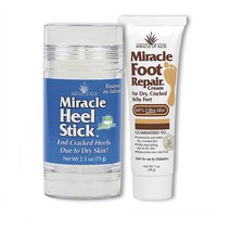 Miracle Of Aloe 미라클 힐 스틱 풋 발 리페어 Heel Stick Foot Re C9 Nt 28G 2개
