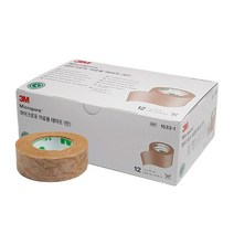 3M 마이크로포 의료용테이프 1533 1통 살색 종이반창고, 1개