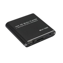비디오플레이어 USB플레이어 1080P 미니 HD 미디어 플레이어 AV USB SD MMC 광고 MKV 자동차 외부 비디오, 06 No 09