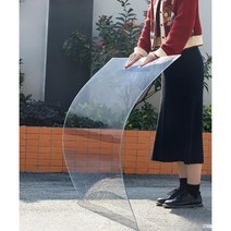 지붕 강판 아크릴 지붕재 주차장 덮개 플라스틱 하드 보드 천정 개량 렉산 건축 자재, 1.22m x 2.44m x 두께 2mm