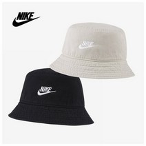 나이키 퓨추라 워시드 버킷햇 남자 여성 벙거지모자 2종 택일, 04_DC3965-010/S/M