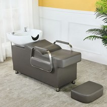 미용실 샴푸 의자 이발소 침대 고급 살롱 샴푸대 체어 바버샵 헤드스파 머리감는의자 세면대, I