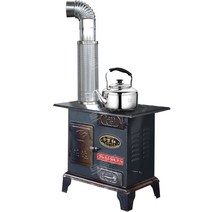 리버스 거꾸로 타는 화목난로 리버스 화목난로 대형, C형+4m파이프+액세서리