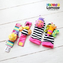 라마즈 손발목딸랑이세트핑크(27726) 아기선물 딸랑이 신생아양말, 없음