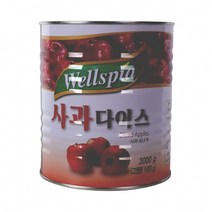 웰스피아 사과 다이스 통조림 3kg, 상세페이지 참조, 상세페이지 참조