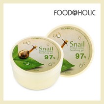 푸드어홀릭 달팽이크림 수딩젤 300ml 탄력크림 수분크림 달팽이점액 피부진정 민감피부 끈적임없는크림 모이스처라이징크림 엄마크림 엄마화장품 청소년크림 청소년수분크림 청소년보습크림