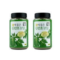제주산 신선초분말 GMP 제주마씸 국산 150g 2통, 단품, 단품