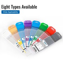 ANDELI-텅스텐 전극 TIG 1.0 1.6 2.0 2.4 3.0 3.2mm WT20 WC20 WL20 WL15 WZ8 WP WY20 WR20 Tig 막대 앱스트