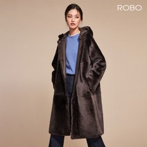 [론칭가149만원]로보 스페인 라도마 리버시블 후드 무스탕