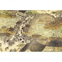 퍼즐 10000피스 평면도색 직소퍼즐 성인용 1000조각 초대형 어려운 복잡, Qingming Shanghe 그림 / 고급