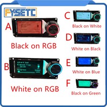 미니 12864 스마트 디스플레이 MINI12864 LCD 디스플레이 화면 128x64 5V SKRS 3D 프린터 액세서리에 대 한 SD 카드와 말린 DIY 지원, 03 C