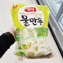 동원 감자 물만두 600gx2입, 종이박스 아이스팩, 600g, 2개