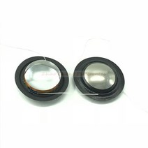 코일 스피커10 개/개 25.4mm 수입 금속 티타늄 필름 + 실크 사이드 다이어프램 25 코어 트위터 음성 코일, 02 silver