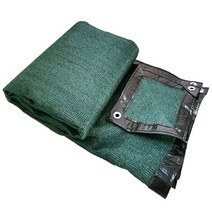 비닐천막 투명 테라스 그늘막 짙은 녹색 두꺼운 HDPE 음영 그물 정원 가구 발코니 공장 야외 캐노피 Gazebos Sunshades 차 차양 천, 3mx3m, Black Color