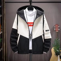 산코칸 남성 가을 후드 바람막이 자켓M-4XL[C9601]