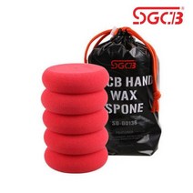 SGCB UFO 왁스스펀지 어플리케이터 패키지 (5개 한묶음), 5개