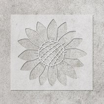 스텐실도안 해바라기 297_210_0069, 단품