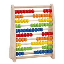 아기셈놀이 기초수학 나무알주판 100알 뺄셈 수세기 주산 원목 어린이집 13개월아기 덧셈 소근육 26개월