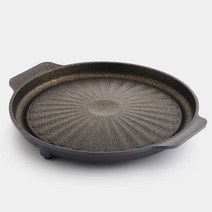 [세신 퀸센스] 렉스톤 점보 원형 고기구이 불판 37.5Cm, 단일사이즈