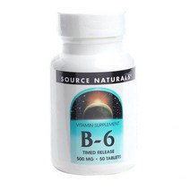 Source Naturals 비타민 B6 50mg50개입 1개
