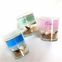 달빛마녀캔들 달빛마녀캔들 7온즈3개 바다 젤캔들 만들기키트 (8364912), 화이트머스크 그린