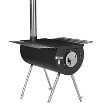 US Stove 카리부 아웃피터 휴대용 캠프 스토브 블랙 18인치 (CCS18), Caribou Backpacker - 14 Inch