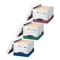 뱅커스박스 Presto 파일박스2개입 _23212EA, 레드(17242)