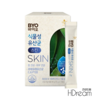 BYO 바이오 코어 식물성 피부 면역 유산균 스킨 100억 과채 장 건강 HD 피부유산균, BYO 식물성 유산균 스킨 2g 30포